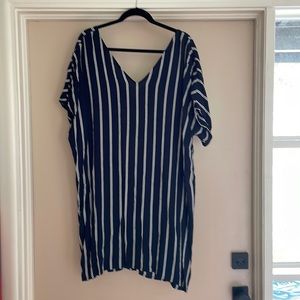 Madewell Stripes Plaza Dress